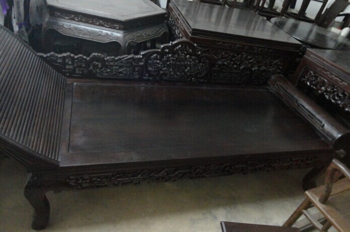 Кушетка рекамье Nanning huaren rosewood furniture factory Кушетка рекамье Nanning huaren rosewood furniture factory