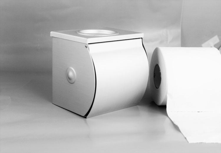 Kaxiya Cahia bathroom space aluminium tray paper towels paper towels toilet paper holder toilet paper holder paper holder