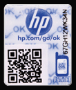 HP Mobile Authentication label