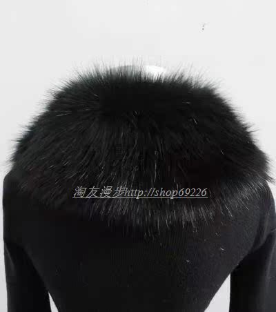 шарф 包邮大毛领仿狐狸毛领子假领大衣羽绒服领子时尚冬季保暖围脖围巾 шарф 包邮大毛领仿狐狸毛领子假领大衣羽绒服领子时尚冬季保暖围脖围巾