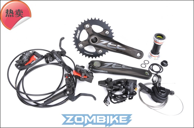 SHIMANO   shimano  M640   ZEE   thumb shifter Backdialing Speed drop Vehicle Kit With brake