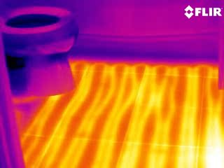 Radiant Heat Infrared 地板辐射流
