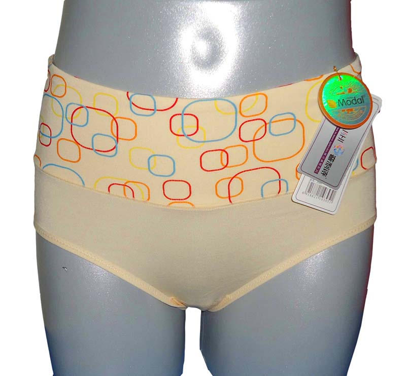 专柜正品女士莫代尔收腹提臀内裤普利诗2040