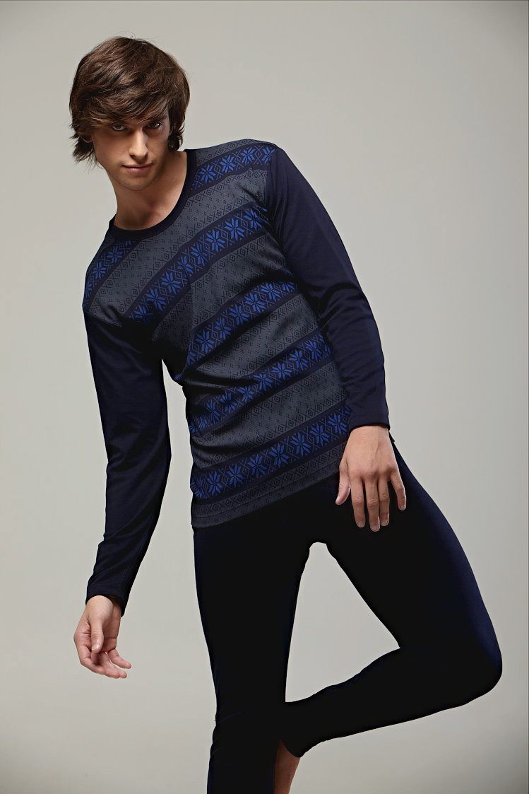 【任达华<em>花系</em>保暖内衣 品位纯棉保暖<em>内衣男士</em>