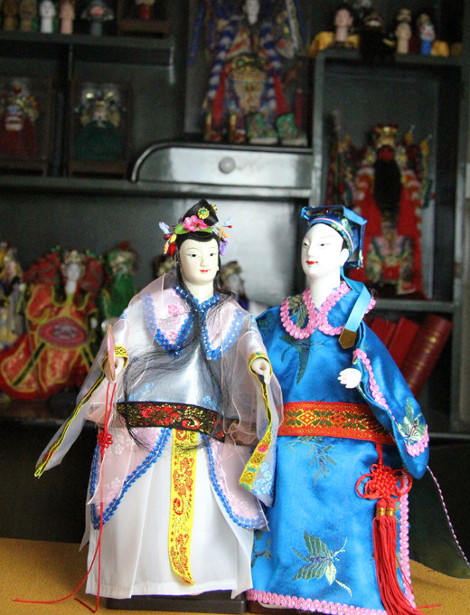 <em>牛郎织女</em>(<em>天仙配</em>) 传统布袋木偶-搜牛网