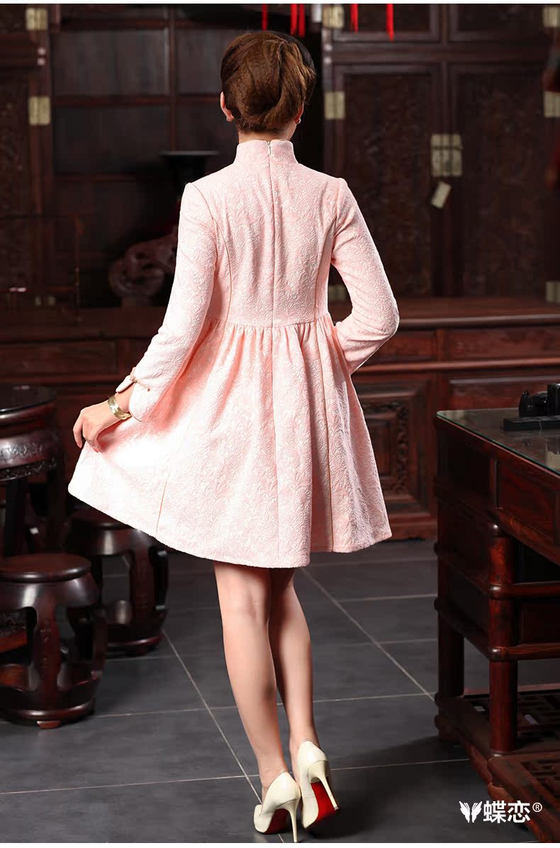 The Butterfly Lovers autumn 2015 new stylish improved bridesmaid skirt retro style qipao serving short of Qipao 48019 light pink L picture, prices, brand platters! The elections are supplied in the national character of distribution, so action, buy now enjoy more preferential! As soon as possible.