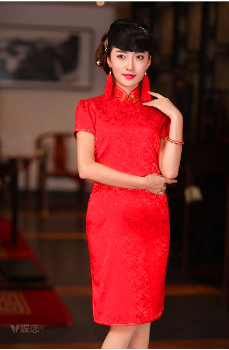 Butterfly Lovers 2015 spring new improved stylish bridal toast service wedding dress antique Chinese wedding dresses red XL pictures, price, brand platters! Elections are good character, the national distribution, so why buy now enjoy more preferential! Health