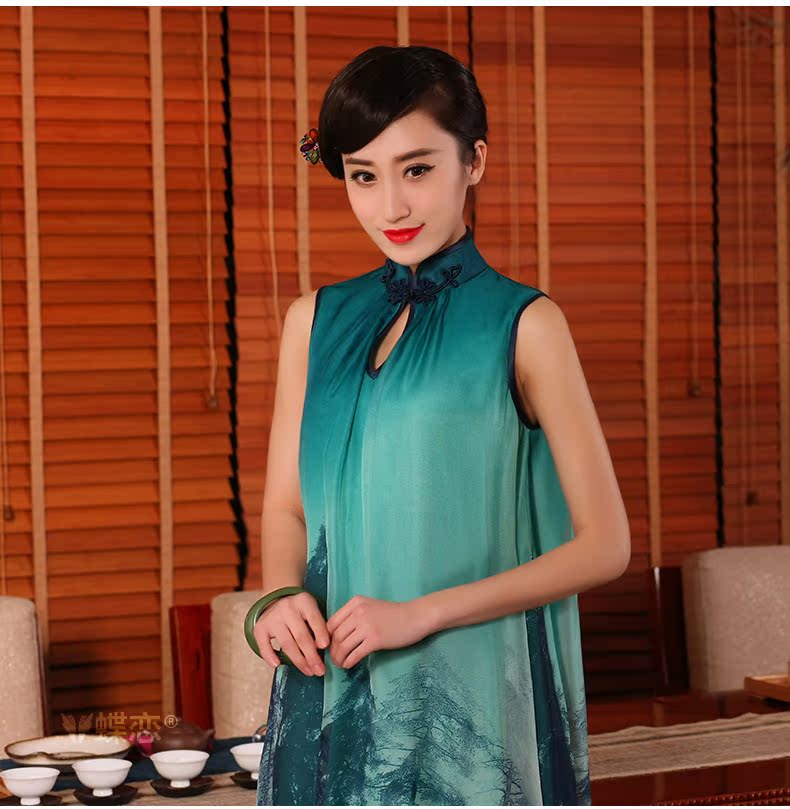Butterfly Lovers Tsing shirt 2015 Summer new improved stylish relaxd loins length, Retro cheongsam dress shirt L pictures, Cheong Wa price, brand platters! The elections are supplied in the national character of distribution, so action, buy now enjoy more preferential! As soon as possible.