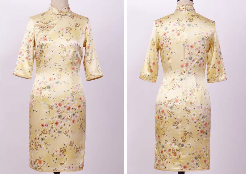 Butterfly Lovers 2015 spring new stylish improvement sauna beauty silk Silk Cheongsam dress 48,016 Sakura D. - pre-sale 15 days M pictures, price, brand platters! Elections are good character, the national distribution, so why buy now enjoy more preferential! Health