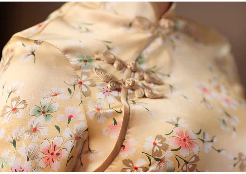 Butterfly Lovers 2015 spring fashion improvement sauna beauty Silk Cheongsam dress retro long Silk Cheongsam 48,016 Sakura D. XL - Native RHEA MEIYUAN pictures, price, brand platters! Elections are good character, the national distribution, so why buy now enjoy more preferential! Health