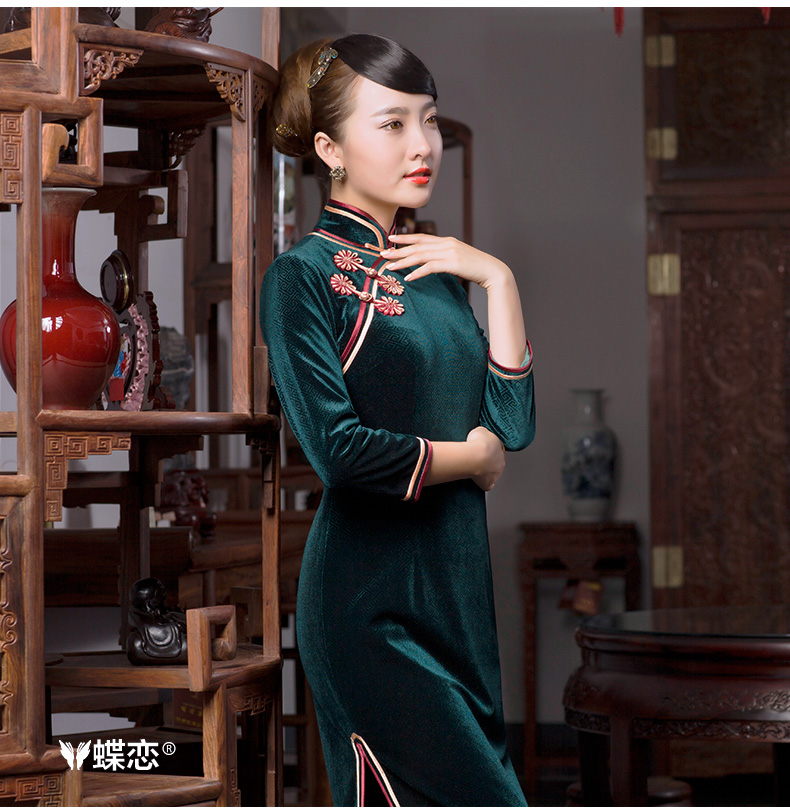 Butterfly Lovers 2015 spring new national retro style cheongsam dress daily fashion improved cheongsam dress 49,059 MOSS L pictures, price, brand platters! Elections are good character, the national distribution, so why buy now enjoy more preferential! Health