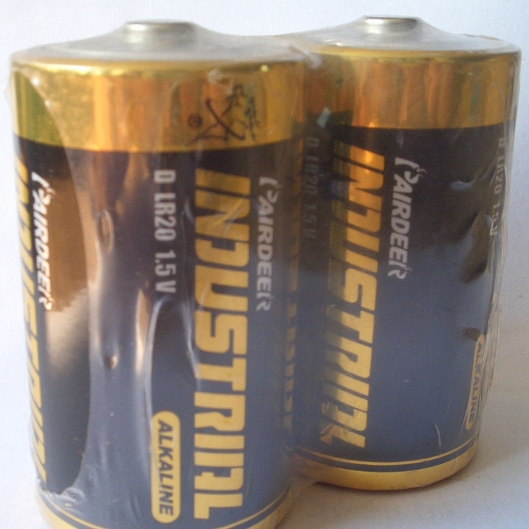 干电池-双鹿电池 1号电池英文工业碱性干电池