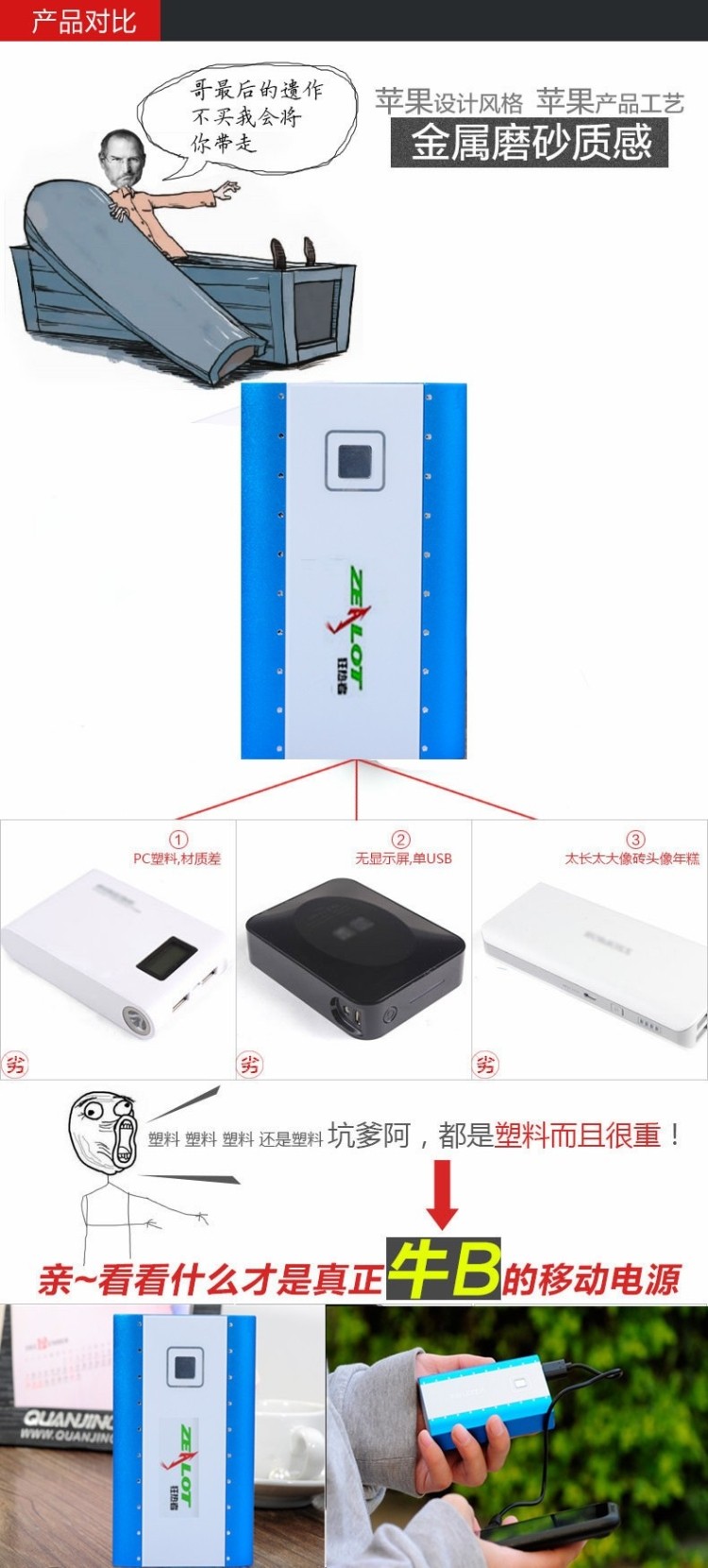 Аккумулятор Zealot Iphone4s/5 10000 Аккумулятор Zealot Iphone4s/5 10000