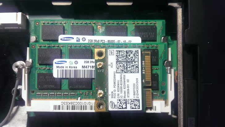 拆机Intel 6200无线网卡300兆支持2.4g 5g 双频