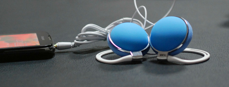 Oppon I-906 ear-hook headset mobile phone voice calls Bass music hanging ear headset package mail