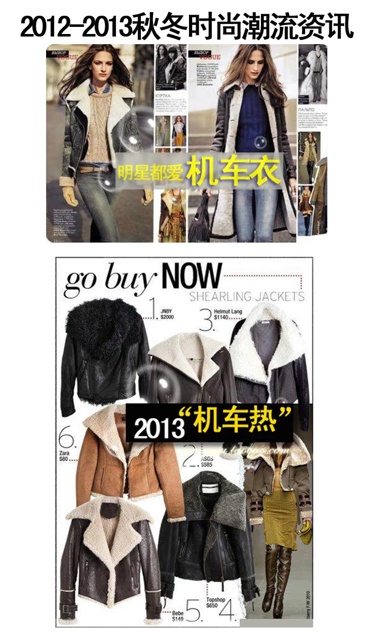 2013 Autumn and winter Women's wear   Korean version thickening Lamb hair Turn hair locomotive leather clothing Jacket Small cotton padded clothes loose coat