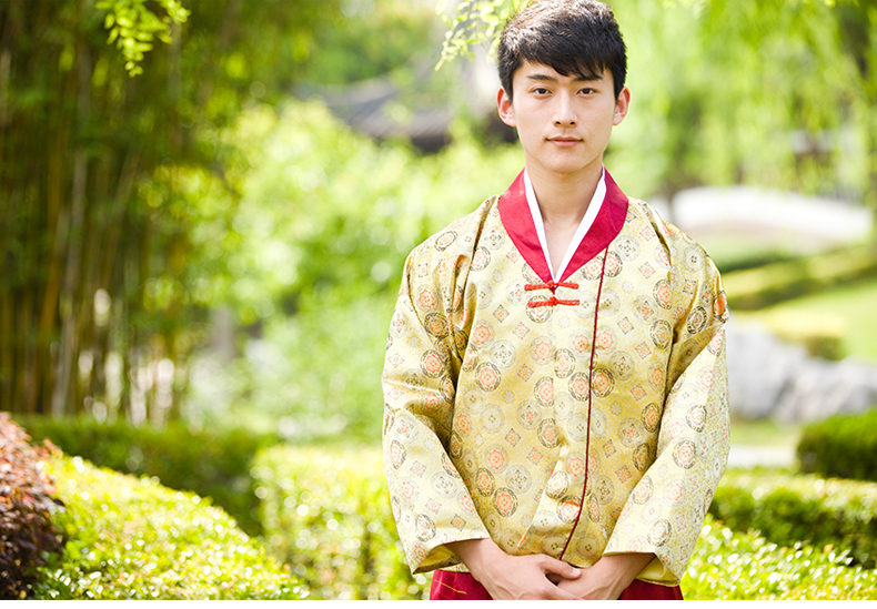 男士韩服 韩国传统服饰朝鲜族少数民族演出服装婚礼韩服男