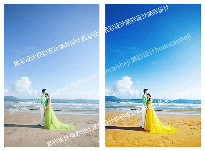 PS婚纱精修<em>照片图片处理</em>儿童照<em>艺术</em>写真照影