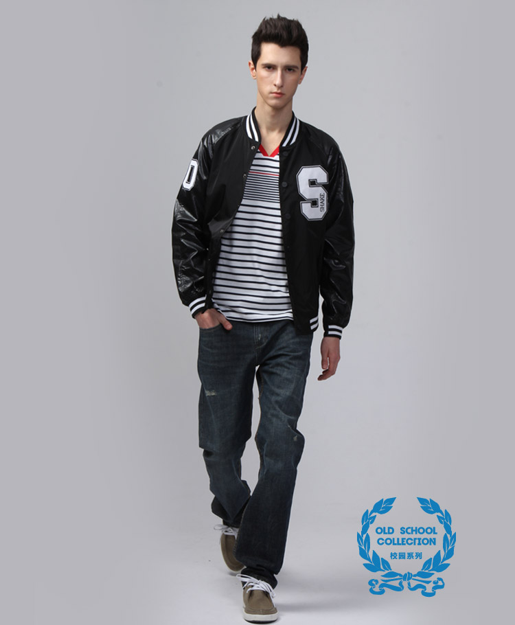 Куртка Fairwhale shake 3121101004 Jacket Различные текстуры ткань, черный цвет мозаики Полиэстер Бейсбольный стиль воротника Куртка Fairwhale shake 3121101004 Jacket Fairwhale shake / China Kofi type cells На резинке снизу Рукав со спущенным плечом Подростки Полиэстер Разное Специальное покрытие Бейсбольный стиль воротника Различные текстуры ткань, черный цвет мозаики Весна Прямой покрой Для отдыха