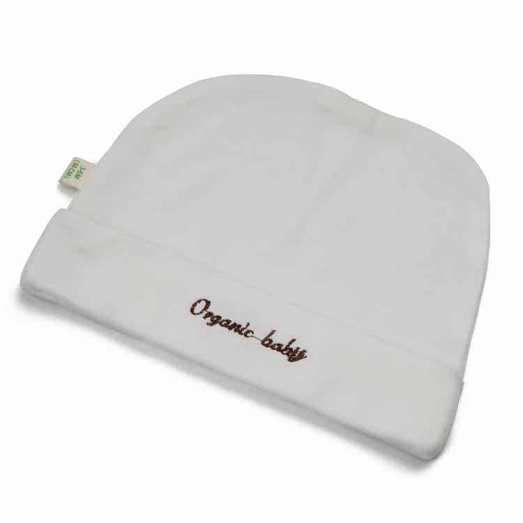 Qtafii Organic cotton bamboo fiber neonatal fetal pure cotton Hat Cap baby caps children Hat baby hat for  in autumn and winter