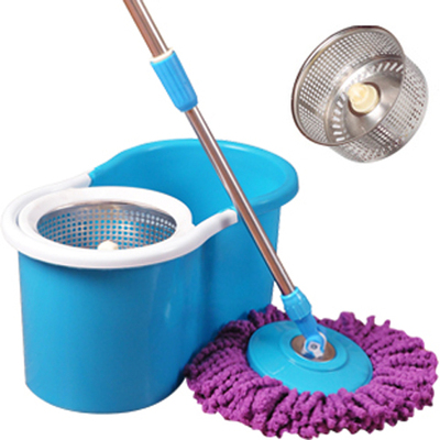 自动拖把桶旋转地拖桶双驱动旋转拖把桶拖布桶旋转墩布甩干桶 - 达人购物分享