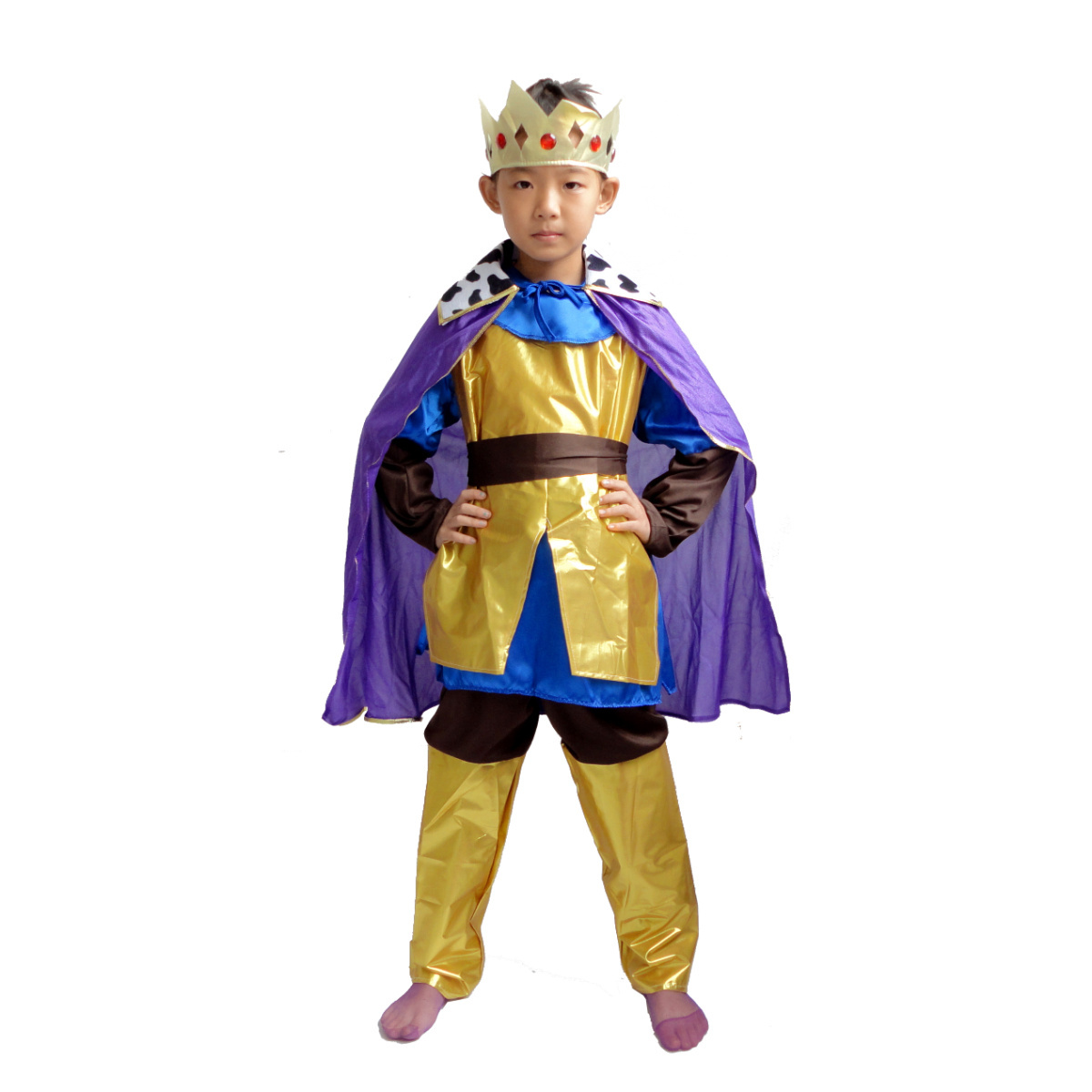 万圣节儿童王子服装cosplay白马王子童话故事角色扮演服装欧美风-阿里巴巴