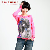 【Tmall清仓季】百家好BASICHOUSE时尚抽象图T恤HKTS722A