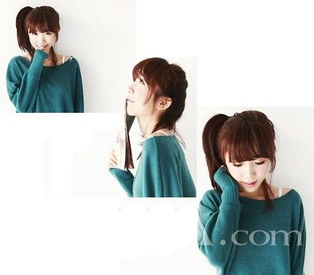 大热趋最新<em>中长发发型</em>图片势:韩国热捧的15款