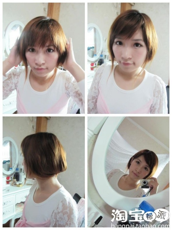 【淘宝小馨】长发<em>不用发夹</em>的<em>扎头</em>方法变BOB