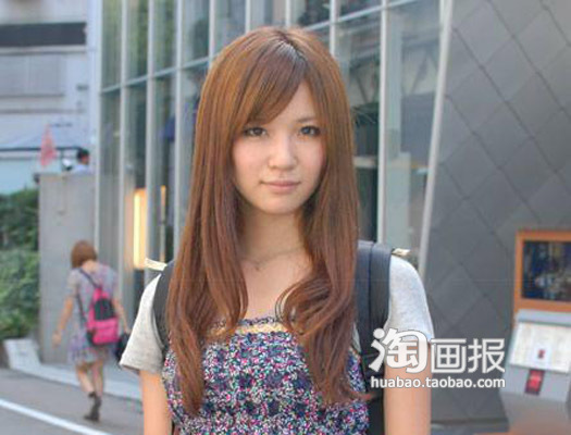 15款日本大波浪<em>发型</em>的保护街拍潮流<em>发型</em> <em>圆脸</em>