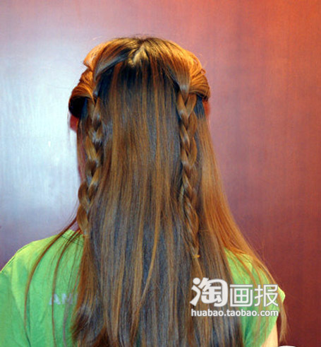 <em>小女孩扎头发</em>的方法长假出游~适合不同场合的