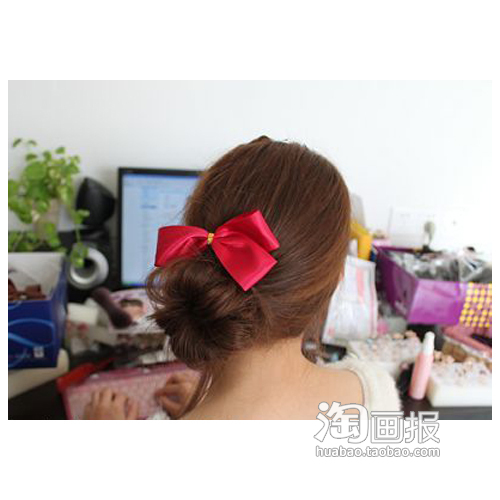 简单4款-- 日常简单盘发步骤法式派对发型闪亮