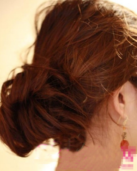 现代女性独立气质OL职业扎发