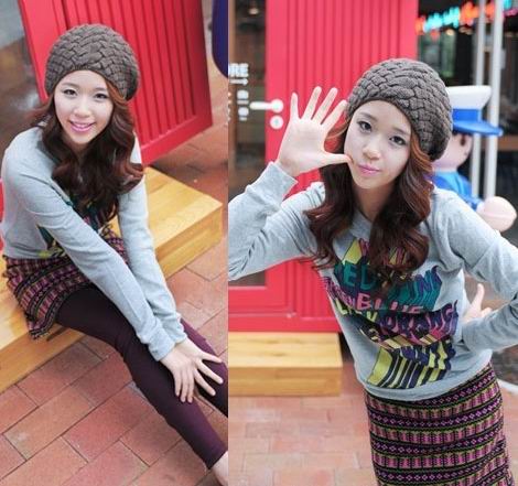 初春韩国街头周末<em>最简单</em>的盘发图解<em>发型</em> 满眼