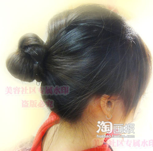 瞬间打造冬季三款韩式盘发~简单学盘头回头率