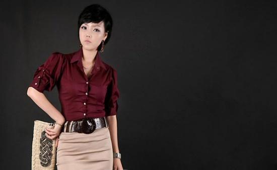 长发or<em>短发</em> 看韩国<em>短发</em>女生<em>服装搭配</em>OL<em>发型</em>终