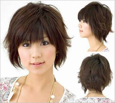 搭配圆脸MM的俏丽发型设计-+大话生活-+Hers女性论