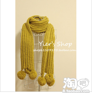 求购姜黄色的毛线围巾········–淘宝