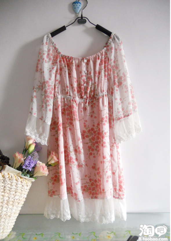 求购长度75CM胸围84CM短袖连衣裙–淘宝服