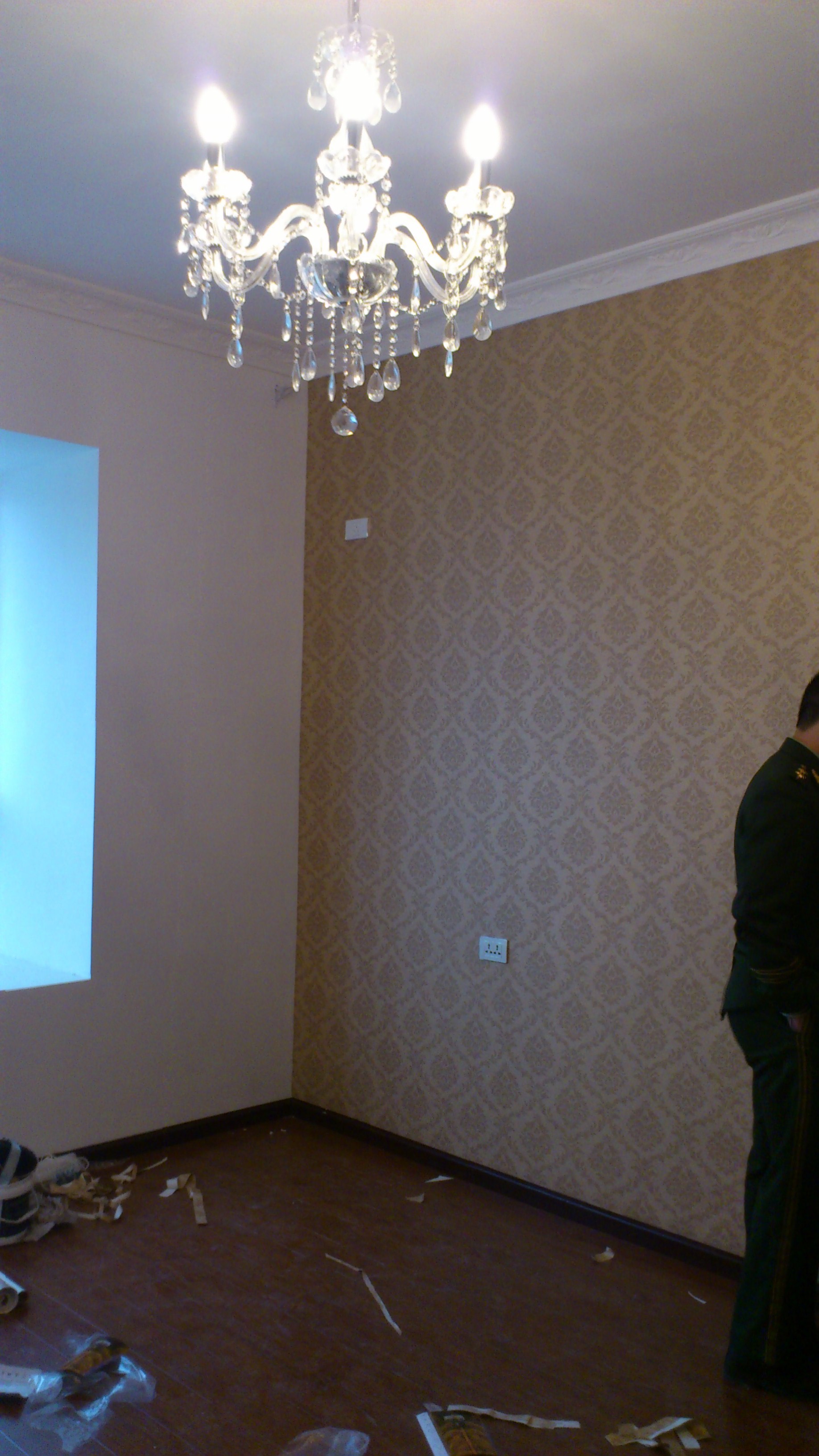 上漆了、刮瓷了、装灯了、硬装结束了!-淘宝家装日记