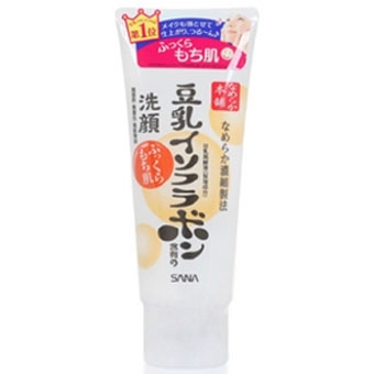日本SANA莎娜 天然豆乳美肌细滑洗面奶150m