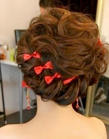 11款时尚流行的<em>短发</em>高贵典雅<em>新娘发型</em>任你选